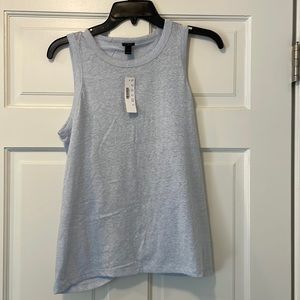 J. Crew Open tie back tank